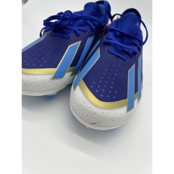 Adidas X Crazyfast League FG Messi Soccer Cleats Shoes Blue ID0712 Men Size 11.5 - Picture 3 of 13